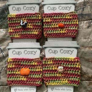 Handmade Fall Cup Cozy